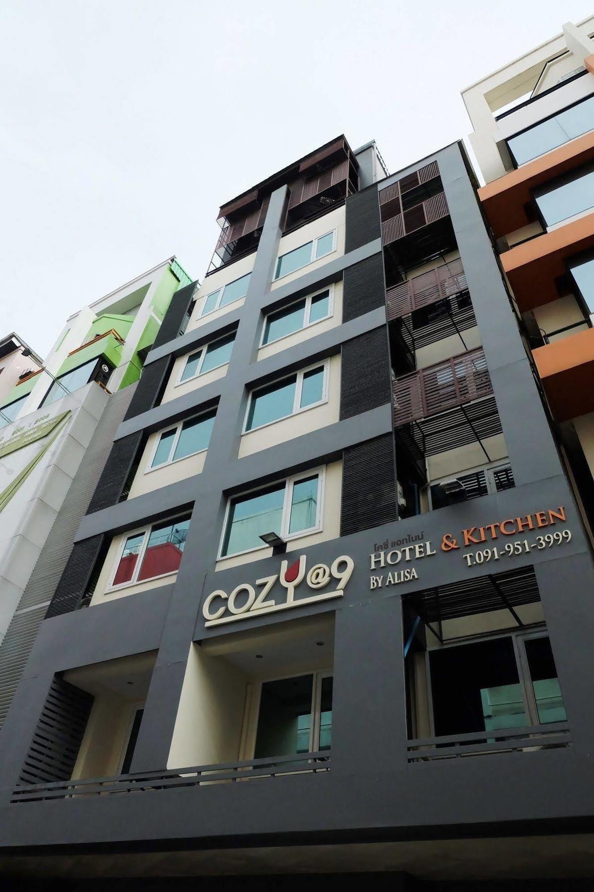 Cozy@9Hotel&Kitchen Bangkok Exteriör bild